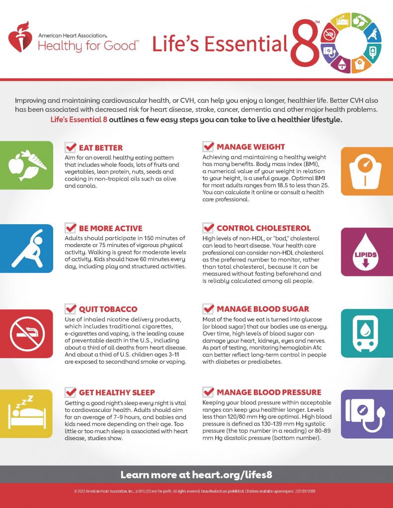 Life’s Essential 8 - Henrico HR